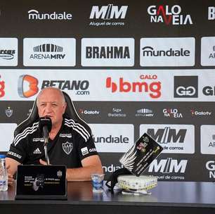 Felipão analisa Atlético-MG no mercado: 'Satisfeito com elenco'