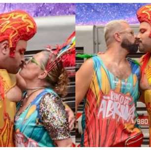 Tiago Abravanel se explica após beijar foliões