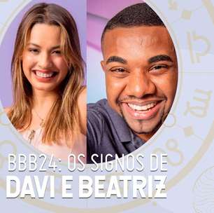 BBB 24: Davi e Beatriz representam seus respectivos signos! Vem descobrir quais são