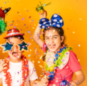 Carnaval com tempo de tela saudável para crianças