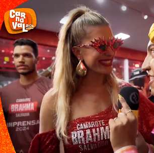 'Difícil é dar conta do Léo Santana', brinca Lore Improta