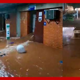 Temporal causa alagamentos e deixa Universidade de Brasília (UnB) debaixo d'água