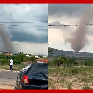 Tornado com ventos de até 117 Km/h destelha casas e assusta moradores em Alagoas