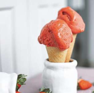 Gelato de Morango