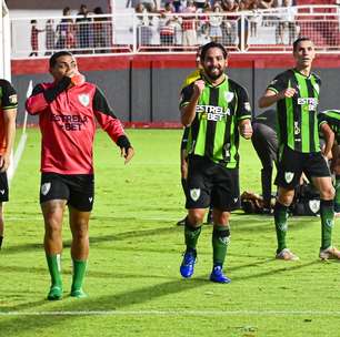 Com gol no fim, América-MG vence o Tombense e vai com vantagem para semifinal do Mineiro