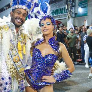 Samuel de Assis, do 'Dança dos Famosos 2024', se junta a Giovanna Lancellotti em desfile e prova que o carnaval não acabou!