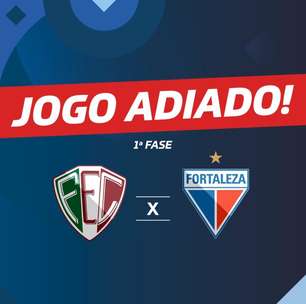 Fluminense-PI x Fortaleza: com chuva forte, jogo é adiado