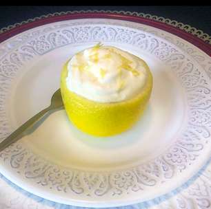 Espuma de limão low carb sem açúcar: saborosa, sem culpa