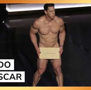 John Cena apresenta categoria do Oscar 2024 pelado