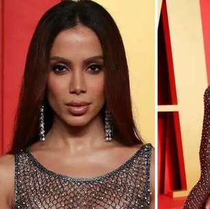 Anitta usa look transparente e mostra demais em festa pós-Oscar