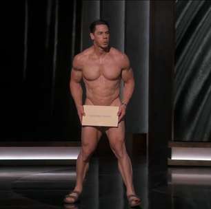 Oscar 2024: John Cena surge pelado no palco para entregar prêmio de melhor figurino