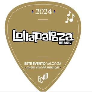 Lollapalooza Brasil 2024 recebe selo do Ecad por respeitar direitos autorais