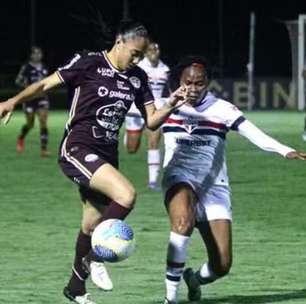 São Paulo e Ferroviária empatam pelo Brasileirão feminino