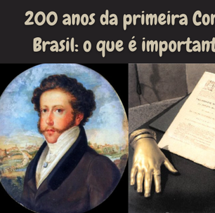 Primeira Constituição brasileira completa 200 anos hoje. O que estudar?