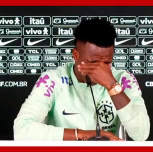 Vini Jr chora ao falar sobre luta contra o racismo: 'Se fosse só por mim, eu já teria desistido'
