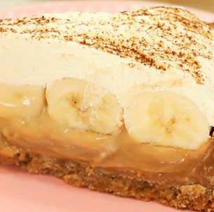 Torta banoffee perfeita para sua sobremesa de domingo de páscoa