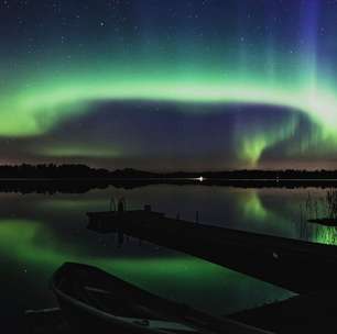 O espetáculo de luzes da Aurora Boreal
