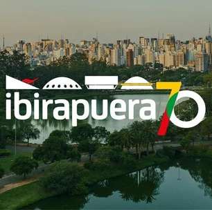 Parque Ibirapuera divulga logo de 70 anos