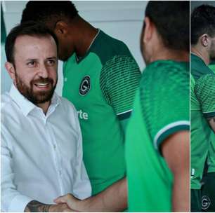 Novo treinador e diretor do Goiás fazem tour e conhecem estrutura do clube esmeraldino