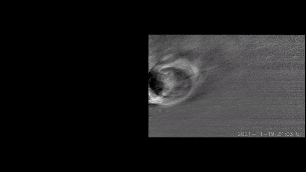 Imagens da NASA mostram sonda ando por partículas do Sol