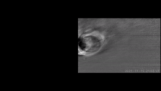 Imagens da NASA mostram sonda passando por partículas do Sol