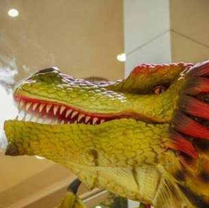 Gratuito! Dragões de até 5 metros em exposição na zona leste de São Paulo