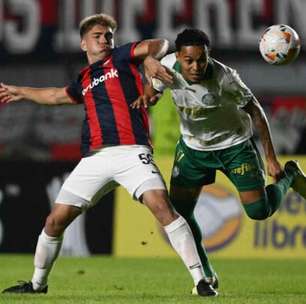 Palmeiras sai atrás, mas busca empate com o San Lorenzo em estreia na Libertadores