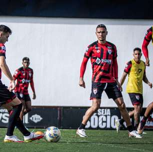 Atlético-GO finaliza preparação para final contra o Vila Nova, no Accioly