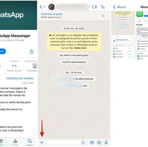 WhatsApp ganha acesso rápido à galeria no iPhone