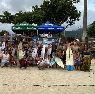 Primeira etapa do Circuito IEE de Surf reúne 65 atletas em Maresias