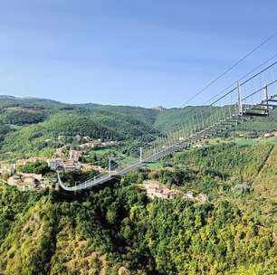 Itália inaugura uma das pontes mais altas da Europa