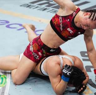 Weili Zhang tem luta dura, vence Yan Xiaonan e se consolida como 'rainha' dos palhas no UFC 300