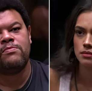 'BBB 24': Babu Santana faz piada sobre crise de choro de Alane: 'Não sabe perder'