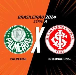 Palmeiras x Internacional: onde assistir, escalações e arbitragem