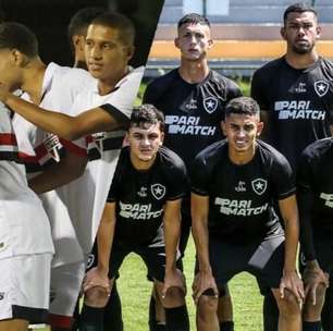 São Paulo x Botafogo no Brasileirão Sub-20: onde assistir e escalações