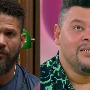 Ex-BBB Juninho fica completamente surpreso com atitude de Babu Santana ao vivo na Globo