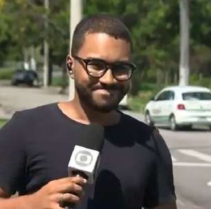 Repórter da Globo é surpreendido por vizinha desbocada e situação é flagrada ao vivo