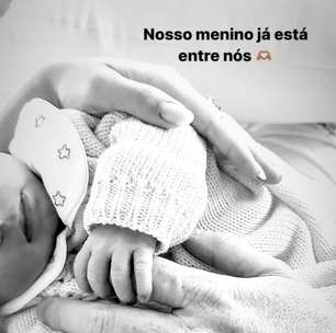 Gabi Luthai anuncia nascimento de filho com Teo Teló: 'Melhor momento da vida'