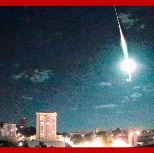 Explosão de meteoro gera brilho mais forte do que a lua no RS