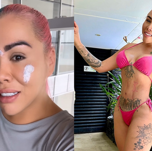 Arrependida, influenciadora remove tatuagens do rosto e alerta fãs: 'Espero que aprendam comigo'