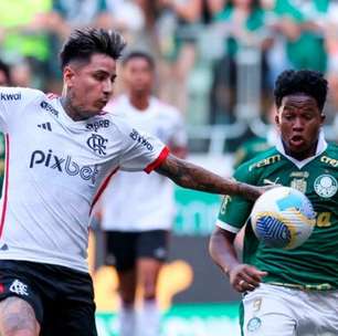 No jogo mais esperado da rodada, Palmeiras e Flamengo ficam no empate