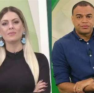 Clima quente no Grêmio: Denílson e Renata Fan discutem sobre vitória do Grêmio ao vivo