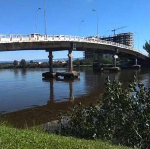 Ponte entre o Rio Grande do Sul e Santa Catarina é interditada para veículos pesados devido danos estruturais