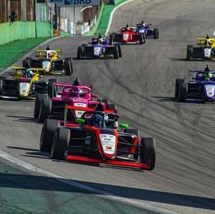Filippo Fiorentino venceu em Interlagos em sua estreia na Fórmula 4 Brasil