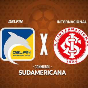 Delfín x Internacional: onde assistir, escalações e arbitragem