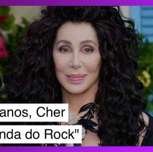 Xô, etarismo: aos 77, Cher é escolhida 'Lenda do Rock'