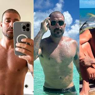 Diogo Nogueira faz 43! 28 fotos do cantor provam: ele esbanja sensualidade única e Paolla Oliveira passa muito bem, obrigada