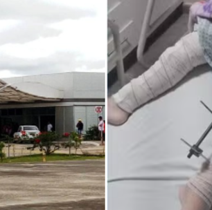 Mãe denuncia que filha teve perna errada operada na Paraíba