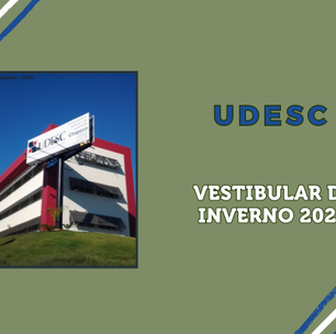 Vestibular de inverno 2024 da UDESC: prazo de isenção encerra hoje (30)