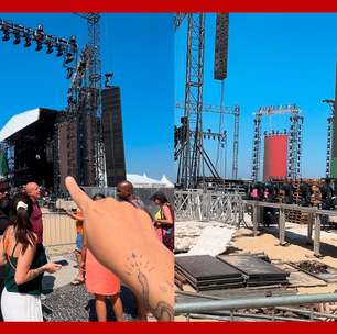 Madonna em Copacabana: palco e passarela para show da cantora são montados no RJ
